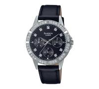 Casio Analogico SHE-3517L-1AUEF, Nero, striscia