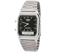 Orologio CASIO AQ-230A-1DMQ Uomo Donna Unisex VINTAGE Classico Acciaio Sveglia