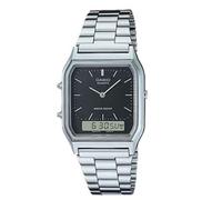 Casio AQ-230A-1DMQYES - Orologio da polso per uomo, acciaio, colore nero