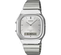 Casio Quadrante Vintage A Raggi Di Sole Argentato (35,8 Mm) Con AQ-240E-7AEF