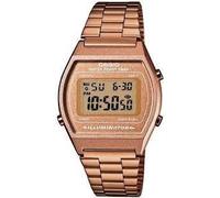 Casio B640WC-5AEF Unisex Digital Watch - Rose Gold Stainless Steel Band
