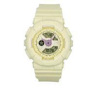 Casio Baby-G Analog Digital Yellow Dial Quartz BA-110AH-9A 100M Womens Watch