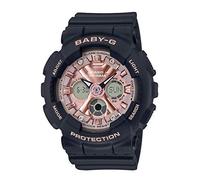 Casio Baby-G BA-130-1A4JF Metallico Viso Analogico Digitale Donna Nuovo Orologio