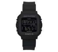 Casio Baby-G Digital Resina Quadrante Nero Sveglia BGD-10-1 100M Orologio Donna