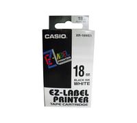 Casio Beschriftungsband Xr-12We Xr-12WE1 12 mm black auf white XR12WE1