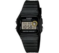 CASIO - Bracciale da uomo digitale al quarzo con fascia da braccio F-94WA