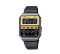 Casio CA-500WEGG-9B | Orologio calcolatrice giallo pop retr? | Cinturino in a...
