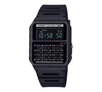 Casio CA-53WB-1BEF Unisex Calculator Watch - Black Resin Strap