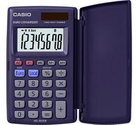 Casio Calcolatrice da Scrivania 8 cifre Calcolo Tasse e profitto Blu HS-8VER