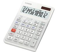 Casio JE-12E-WE Calcolatrice Ergonomica Da Tavolo 12 Cifre