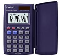 Casio calcolatrice portatile HS-8VER Blu 8 cifre con calcolo tasse
