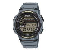 Casio Orologio Uomo Digitale Multifunzione WS-1800-2AVEF, Illuminator, 10 Year Battery, WR100M, Countdown Timer