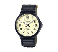 Casio Casio MW-240B-3BJF Orologio da uomo con cinturino in velcro, terra