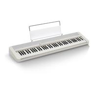 Casio Casiotone CT-S1-76WE Piano-tastiera con 76 tasti sensibili al tocco, 61 suoni, bianca