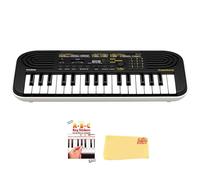 Casio Casiotone SA - Mini tastiera a 32 tasti, con adesivi e panno per la pulizia Austin Bazaar