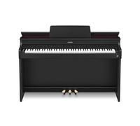 Casio CELVIANO AP-300 - Piano digitale con 88 tasti ponderati, 19 toni, sistema di altoparlanti da 40 W, audio Bluetooth/MIDI, USB, finitura bianca (AP-300BK)