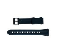 Casio Cinturino Originale Nero per Modello F-201W-1A in Morbido Silicone Resistente | Ricambio Perfetto con Ansa da 18mm e Larghezza Massima 22mm