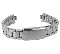 Casio Cinturino Orologio da Donna Acciaio Inox Argento Opaco/Lucido LTP-1259D