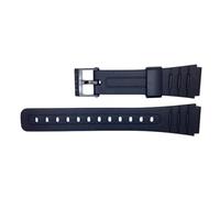 Casio Cinturino per orologio in resina nero 18 mm F-105 W, F-91 W, Resina, Resina, 0, Resina, 0, Resina, 0