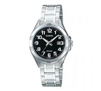 Orologio Donna CASIO LTP-1308D-1BVDF Bracciale Acciaio Nero Classico Vintage