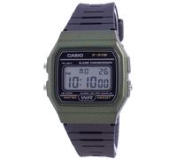 Casio Classico Sveglia Cronografo Retroilluminazione F-91WM-3A Orologio da Uomo