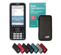 Casio Classpad II (fx-CP400) con custodia protettiva Nero e manuale (176 pagine, 17x24cm) - Calcolatrice grafica - Smart Set (Tedesco)