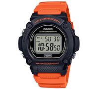 CASIO COLLECTION RELOJ Digital Men W-219H-4AVEF 48MM Naranja Y Negro