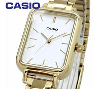 CASIO Collection LTP-V009G-7E Orologio Donna Elegante Gold Quadrante Bianco