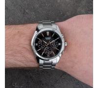 CASIO MTP-1375D-1AVDF OROLOGIO UOMO ACCIAIO NERO 43mm SOTTOCOSTO