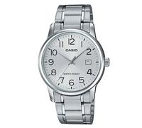 CASIO Collection MTP-V002D-7B Orologio Quarzo Bracciale Acciaio SIlver Dial Data