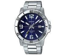 CASIO MTP-VD01D-2BVUDF OROLOGIO UOMO ACCIAIO BLU DATA 43mm SOTTOCOSTO