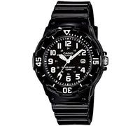 Casio Collection Orologio da polso da donna al quarzo Casual bracciale e cassa in Resina di colore Nero display analogico nero - LRW-200H-1B