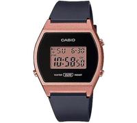 Casio Collection - Orologio da polso da donna al quarzo Sportivo bracciale e cassa in Resina di colore Nero display analogico rosa - LW-204-1A
