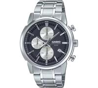 Casio Cronografo Acciaio Inossidabile Analogico MTPE510D-1A2V 50M Orologio Uomo