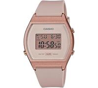Casio Collection Retro 35mm Cassa Resina Rosa, Guinzaglio Rosa,Orologio per Muj