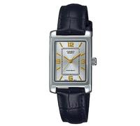 Orologio Donna CASIO LTP-1234PL-7A2EF Vera Pelle Nero Vintage