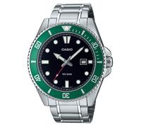 Casio Collezione Di Orologi Subacquei (46,3 Mm) Quadrante Nero / MDV-107D-3AVEF