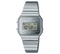 Casio Cronografo Digitale Con Sveglia Vintage Serie A700 - Argento A700WEV-7AEF
