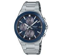 Casio Cronografo Edifice Ad Energia Solare (39,5 Mm) Quadrante Blu