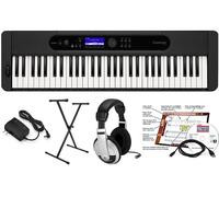 Casio CTS400 EPA Pack con supporto e software di apprendimento, adattatore CA e cuffie