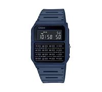Casio Data Bank Quartz Watch with Resin Strap, Blue, 24.1 (Model: CA-53WF-2BCF)