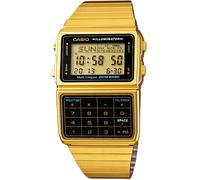 : Casio DBC-611G-1DF Men's Digital Watch - Gold-Tone Calculator, Data Bank, Stainless Steel Band