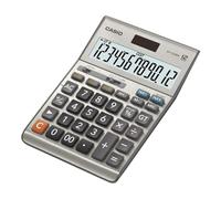 CASIO DF-120BM calcolatrice da tavolo - Display a 12 cifre, calcolo profitto, selettore di arrotondamento