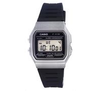 Casio Digital Resin Black Dial QuartzoNero Quadrante F-91WM-1B da uomo