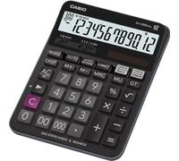 Casio dj 120dplus calcolatrice da tavolo nero display cifre 12 a energia solare