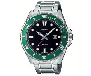 CASIO DURO MDV-107D-3A Orologio Uomo Diver 200m Bracciale Acciaio