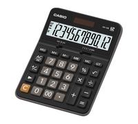 Calcolatrice da tavolo DX-12B nero display extra large 12 cifre CASIO