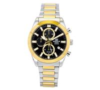 Casio Edifice Analog Stainless Steel Black Dial EFB-710SG-1AV 100M Men's Watch