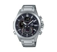 Casio Edifice ECB-30D-1AEF Men's Watch - Black Dial, Stainless Steel Band