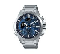 Casio Edifice ECB-30D-2AEF Men's Bluetooth®-Enabled Stainless Steel Watch with Blue Dial